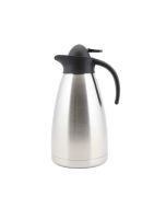 Genware Stainless Steel Contemporary Vacuum Jug 2.0L