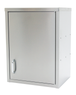 Parry WCH450 Stainless Steel Hinged Wall Cupboard Single Door 400mm Wide