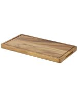 Genware Acacia Wood Serving Board GN 1/3