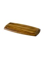 Genware Acacia Wood Serving Board 36X18X2cm