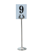 Table Number Stand - Stainless Steel TNS-8 - 20cm / 8"