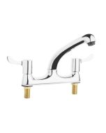 Vogue Y770 Twin Mixer Lever Deck Tap