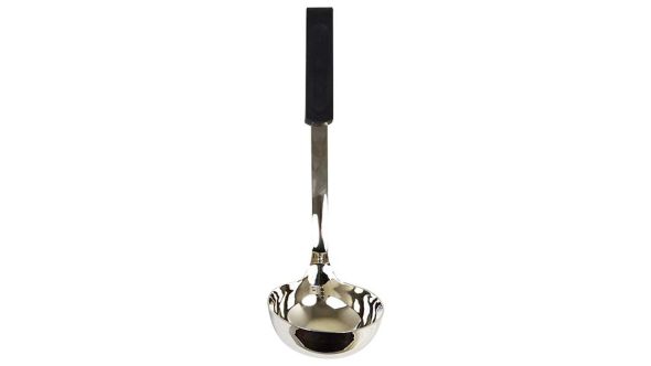 Soup Ladle St St Pp Black Handle 7oz - 429XLA-K