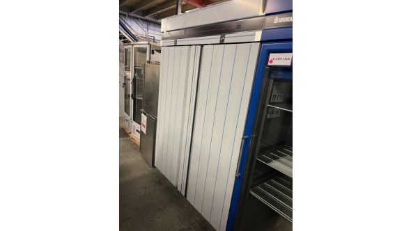 Inomak 0000183256 GRADED-02243 CEP2144SL Slim Upright Double Hinged Door Heavy Duty Refrigerator