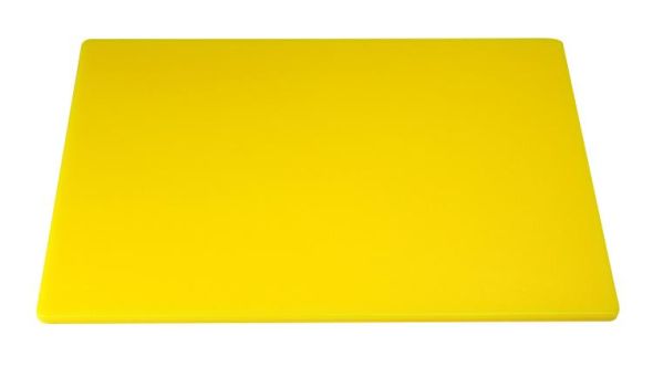 Chopping Board 18in x 12in x 0.5in Yellow - SXCB1812Y