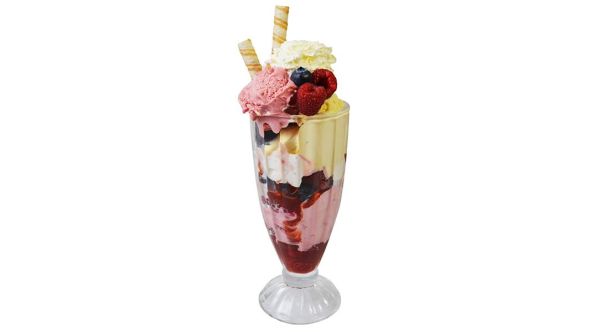 Pk 12 Knickerbockerglory Glastainless Steeles 350ml/12oz - TP-370-12