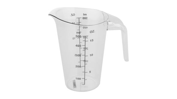 Sunnex Stackable Measuring Jug 0.5ltr Clear pc - PCJ05
