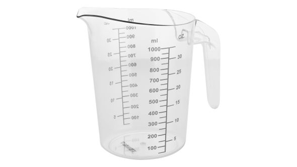 Sunnex Stackable Measuring Jug 1.0ltr Clear pc - PCJ10