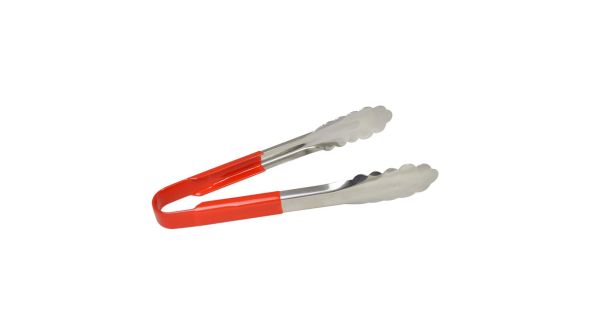 Utility Tong 23cm / 9in Red - Bulk Packing - UT9RUK