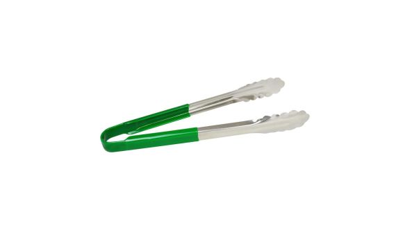 Utility Tong 30cm / 12in Green - Bulk Packing - UT12GUK