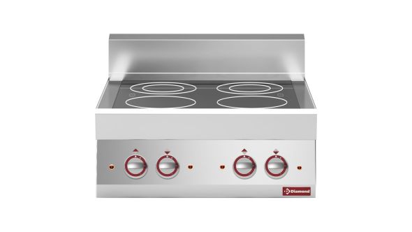 Diamond E65/4VC7T-N Electric Vitroceramic Electric 4 Induction Hob Cooker, 9.2kW