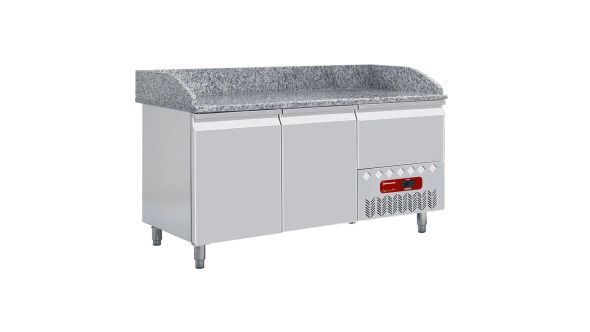 Diamond TP23/P9 2 Door Refrigerated Counter with Splashback