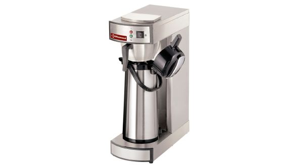 Diamond PTH-S1/T Stainless Steel Semi-automatic Coffee Percolating Machine, 2.2 Litres