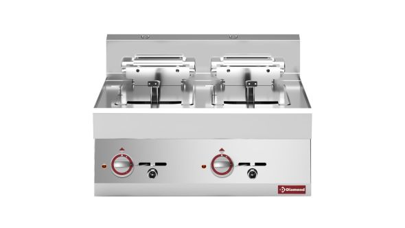 Diamond E65/F20-7T-N Double Basket Countertop Electric Fryer, 15kW