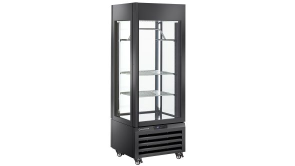 Diamond MAX-507-MB Glass Showcase w/ 2 Shelves & 1 Meat Bar, 440 Litres