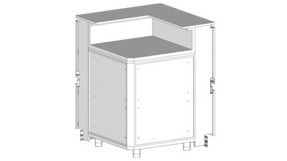 Diamond CB90X Neutral Angle - Closed 90 °, With Service Tablet