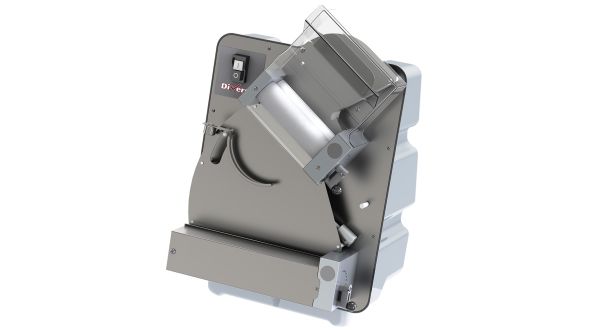 Diverso WR-LP30-M Pizza roller Ã˜ 300 mm, 2 rollers, in stainless steel /ABS