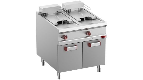 Diamond E9/F36A8-N Double Basket Freestanding Electric Fryer, 32kW