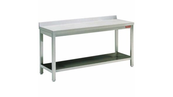 Diamond TL1071A/KD Wall Work Table With Lower Shelf