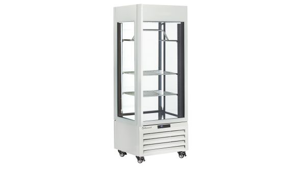 Diamond MAX-507-MW Glass Showcase w/ 2 Shelves & 1 Meat Bar, 440 Litres