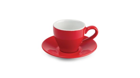 Olympia Cafe Espresso Cups Red 100ml (12 Pack) GK070
