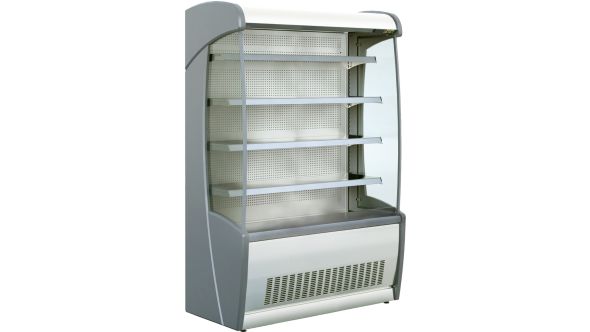 Mafirol PESSOA620 WH 1330 FV LC Painted Steel Tiered Display 1330mm Wide