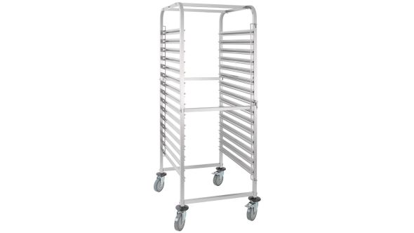 Vogue Gastronorm Racking Trolley 15 Level