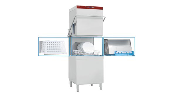 Diamond DCR37/6-AC Passthrough Hood Dishwasher with Integral Softener