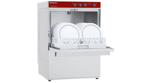Diamond DC502/6-A 500mm Basket Frontloading Dishwasher with Integral Softener, 18 Plates