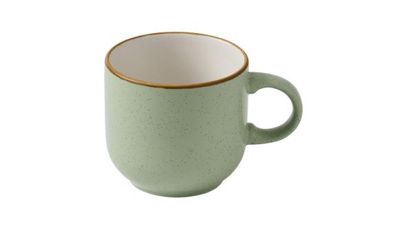 Churchill Stonecast Bubble Mugs Sage Green 340ml (12 Pack) SSASSC121