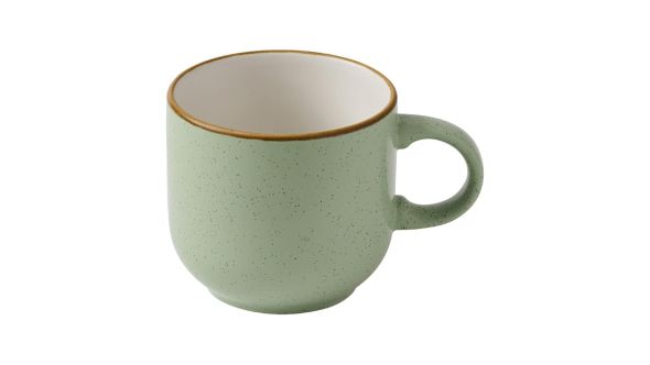 Churchill Stonecast Bubble Mugs Sage Green 227ml (12 Pack) SSASSC8 1