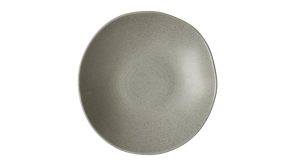 Churchill Stonecast Natural Organic Coupe Bowls Peppercorn Grey 250mm (6 Pack) SPGSPB251