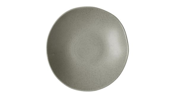 Churchill Stonecast Natural Organic Coupe Bowls Peppercorn Grey 220mm (6 Pack) SPGSPB221