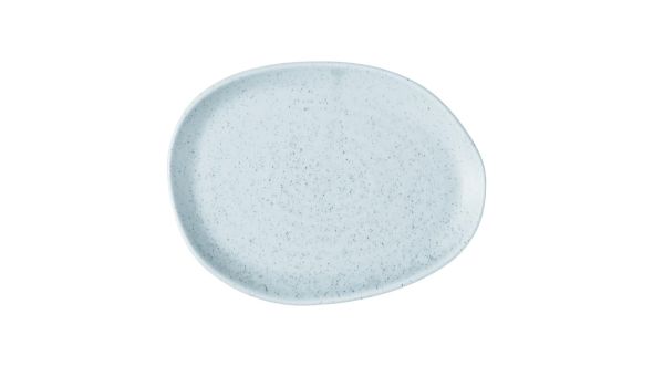 Churchill Stonecast Natural Organic Platters Duck Egg Blue 260x200mm (6 Pack) SDESPLA31