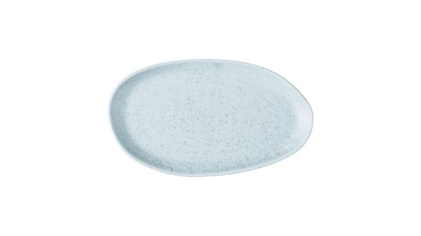 Churchill Stonecast Natural Organic Platters Duck Egg Blue 260x150mm (6 Pack) SDESPLA21