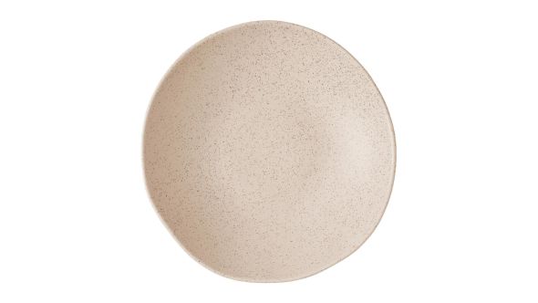 Churchill Stonecast Natural Organic Coupe Bowls Nutmeg Cream 220mm (6 Pack) SNMSPB221