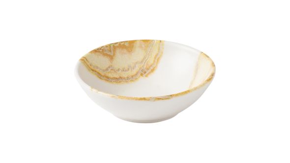 Churchill Tide Shallow Bowls Gold 130mm (12 Pack) TDGDBSB91