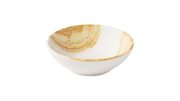 Churchill Tide Shallow Bowls Gold 116mm (12 Pack) TDGDBSB61