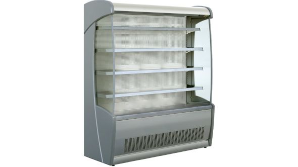 Mafirol PESSOA620 SS 1530 FV LC Stainless Steel Tiered Display 1530mm Wide