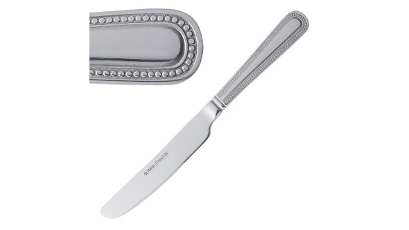 Olympia Bead Solid Handle Dessert Knife (12 Pack) JCB-212542