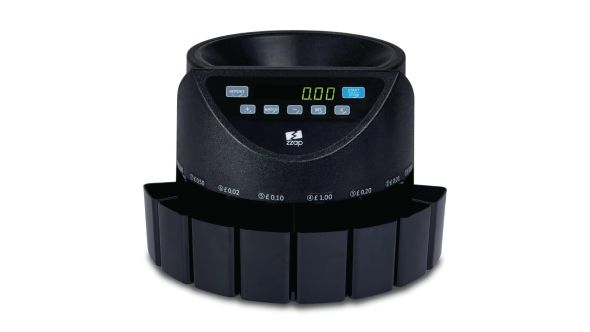 ZZap CS20 Coin Counter & Sorter 220 coins/min CS20 GBP