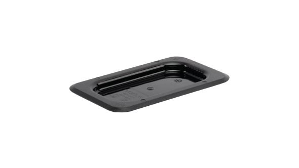 Vogue Polycarbonate 1/9 Gastronorm Lid Black