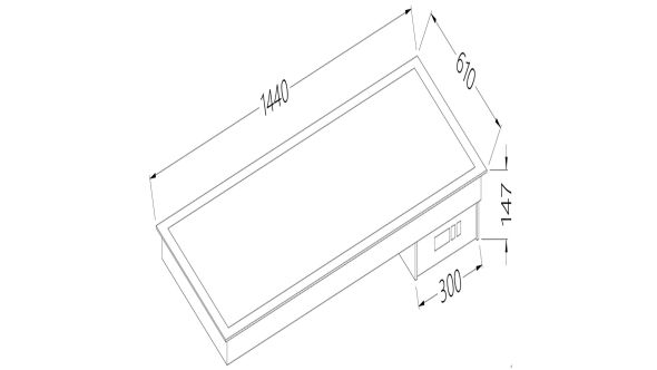 Diamond DI/VCX15-PWT Vitroceramic Element White 4X Gn 1/1