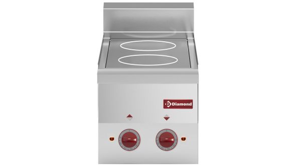 Diamond E60/2VC3T-N Vitroceramic Electric 2 Induction Hob Cooker, 3.6kW