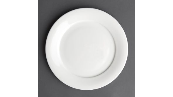 Churchill Art de Cuisine Menu Mid Rimmed Plates 202mm (6 Pack) ZCA PO81