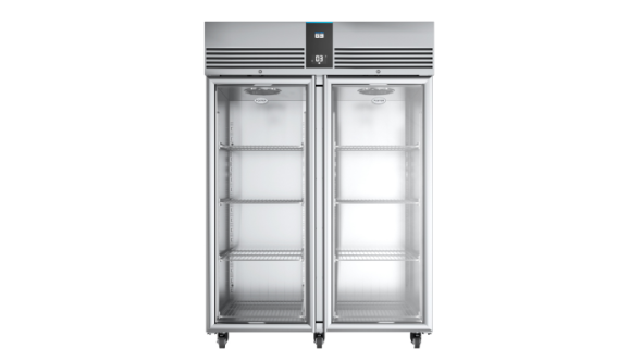 Foster EP1440G/41-495 EcoPro G3 Glass Double Door Upright Refrigerated Cabinet, 1350 Litres