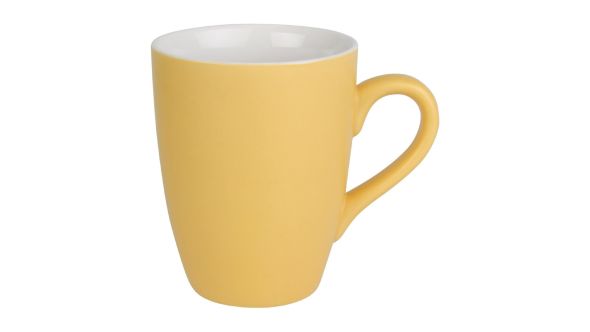 Olympia Pastel Mugs Yellow 340ml (6 Pack) CS040