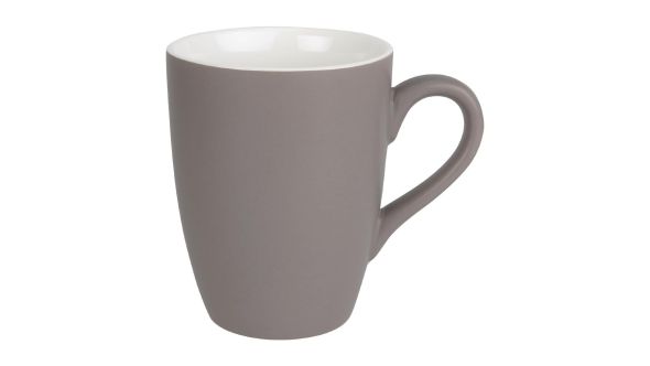 Olympia Pastel Mugs Grey 340ml (6 Pack) CS041