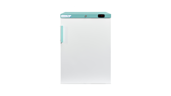 LEC Medical LSFSF98BT-UK Solid Single Door Laboratory Plus Bluetooth Enabled Countertop Freezer, 98 Litres