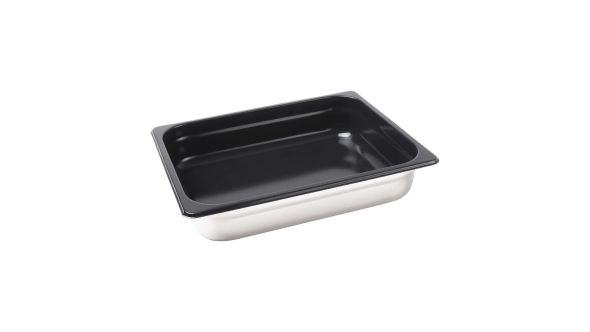 Vogue Heavy Duty Stainless Steel Non Stick 1/2 Gastronorm Tray 65mm